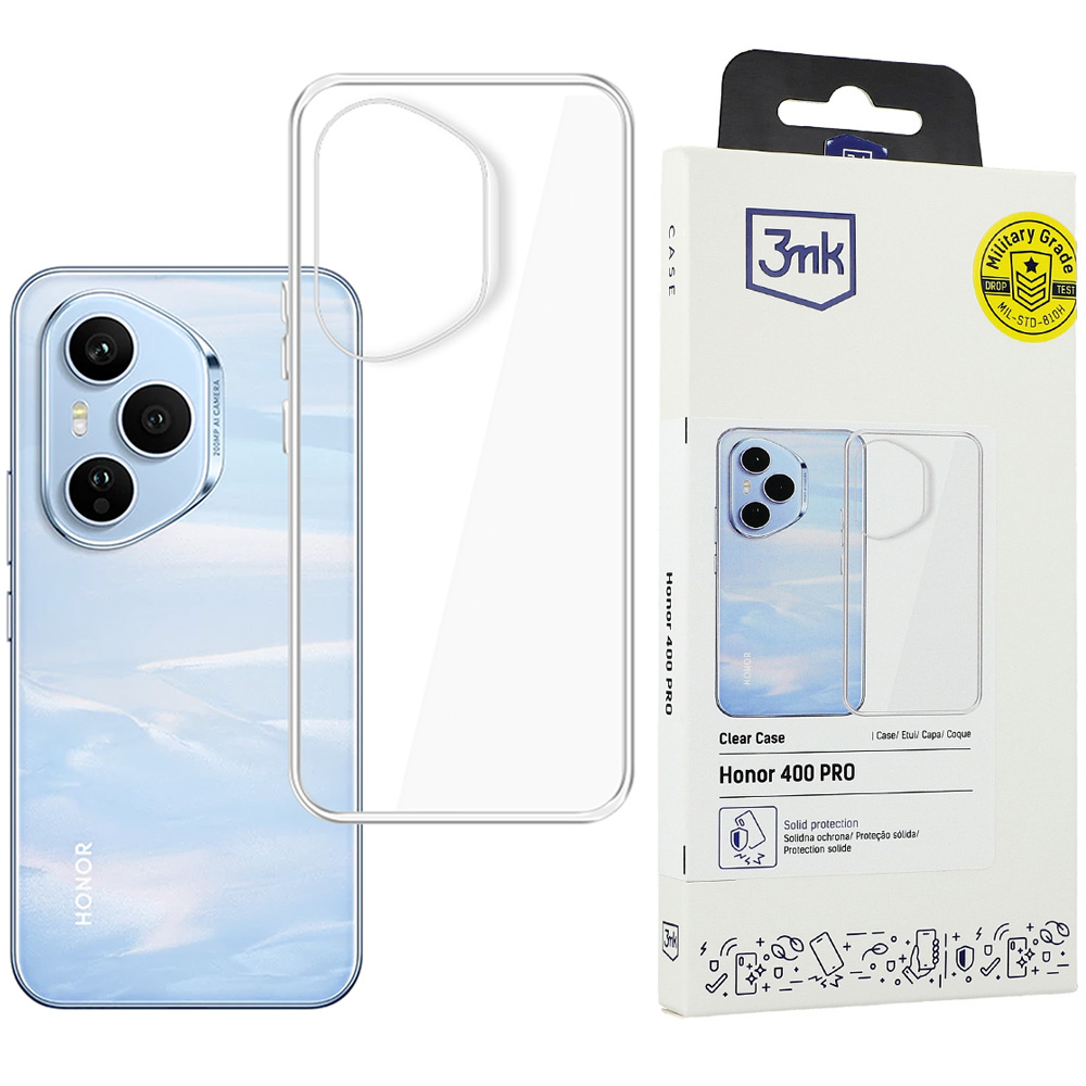 Etui 3mk Clear Case do Honor 400 Pro, przezroczyste